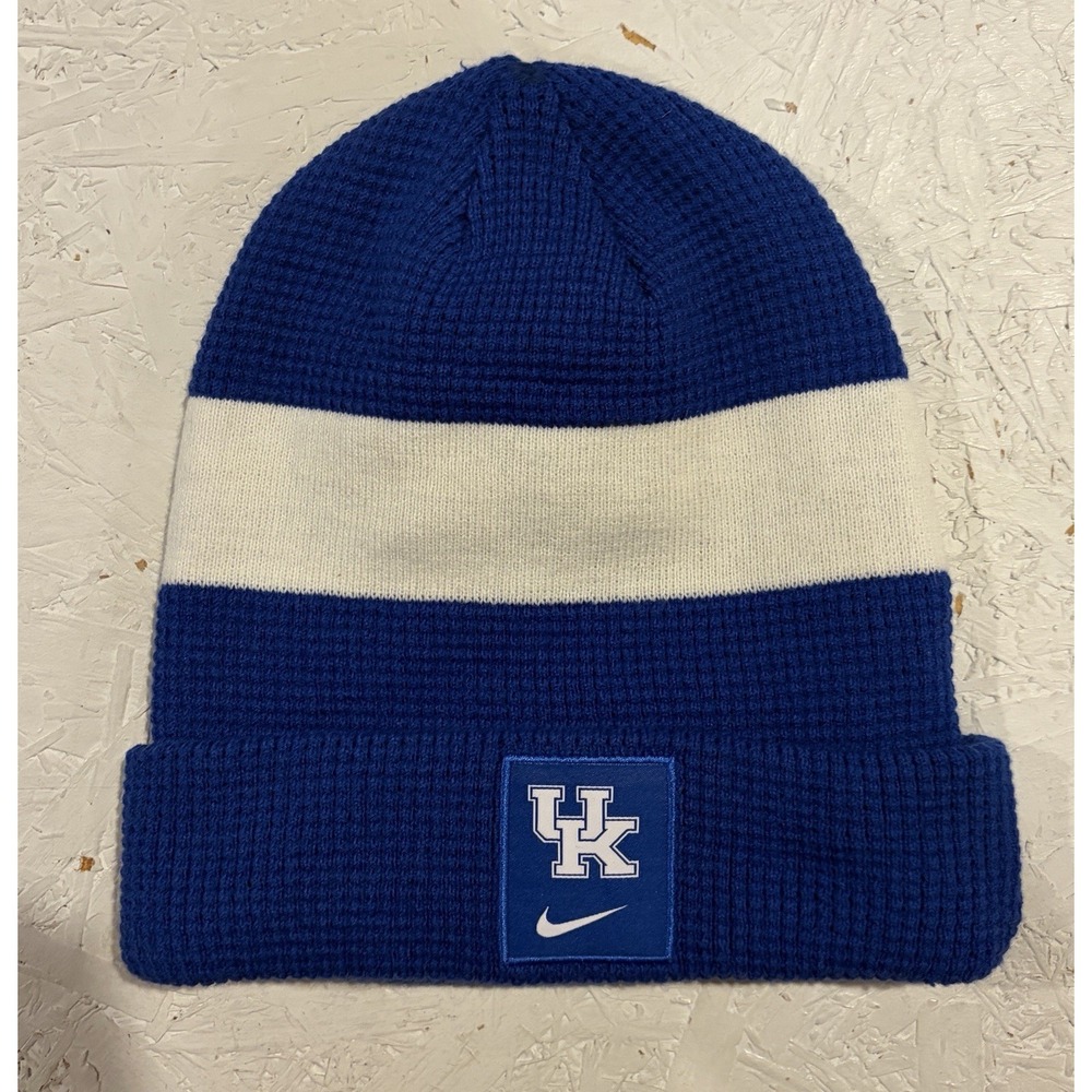 University Of Kentucky UK Wildcats‎ Nike Thermal Beanie Blue Embroidered